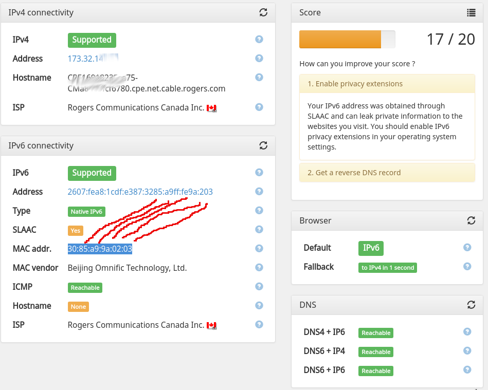 Slaac’ing off on ipv6 privacy