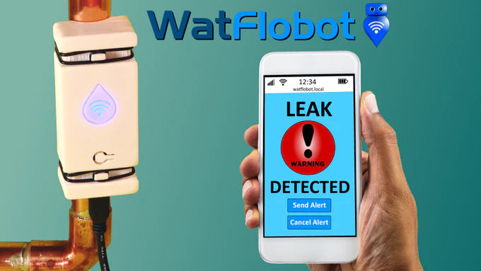Kickstarter water leak detector gadget